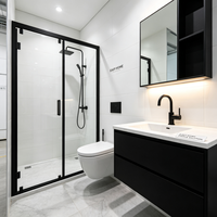 Pasokan Langsung Pabrik Kamar Mandi Prefabrikasi Set Kamar Mandi Modular Lengkap untuk Proyek Real Estat