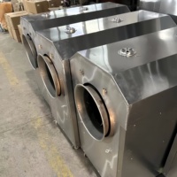 Machine à torréfier les graines de sésame électrique ou à gaz, tambour en acier inoxydable, torréfaction uniforme pour la production de tahini ou de snacks