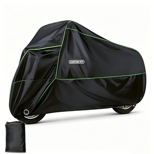 Meilleure <span class=keywords><strong>Housse</strong></span> de <span class=keywords><strong>Moto</strong></span> Extérieure Imperméable 420D, <span class=keywords><strong>Housse</strong></span> de <span class=keywords><strong>Moto</strong></span> Robuste, Protection UV, <span class=keywords><strong>Housse</strong></span> de Pluie pour <span class=keywords><strong>Moto</strong></span> Toutes Saisons - Product Image 1