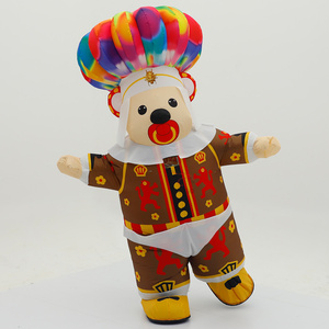 Disfraces de Mascota de <span class=keywords><strong>Oso</strong></span> Árabe para Publicidad, Ropa Inflable, Disfraces de Mascota de <span class=keywords><strong>Oso</strong></span> Gigante Personalizados de 2.2m para Adultos - Product Image 1