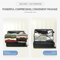 Pailox valises à compression sous vide bagage à main valise de voyage compressée à air chariot à main pur PC matériel ensembles de bagages sous vide
