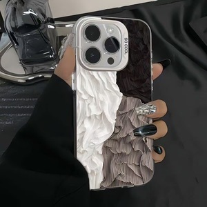 Mô hình gấp <span class=keywords><strong>Ice</strong></span> <span class=keywords><strong>Cream</strong></span> in ấn Electroplated bạc Key <span class=keywords><strong>TPU</strong></span> PC điện thoại di động Trường hợp đối với <span class=keywords><strong>iPhone</strong></span> 8 x XR XS 11 12 13 14 15 16 Pro 17 - Product Image 2