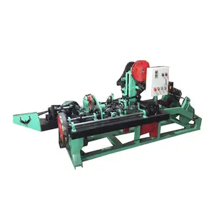 Factory direct supply fully automatic Road Protection Pvc Barbed Wire Machine