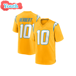 Nueva Camiseta de Rugby para Niños 2025, Los Ángeles, 3 James Jr, 15 McConkey, 10 Justin Herbert, Camiseta de Fútbol Juvenil de Alta Calidad con Costuras - Product Image 5
