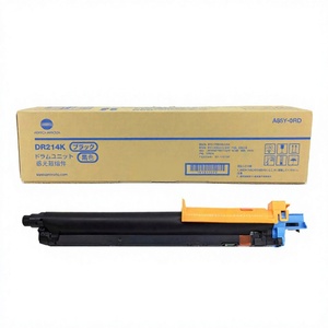 Unidad de Tambor Original Negra A85YORD DR214 para Konica Minolta Bizhub C227 287 367 C7528 DR214K - Product Image 1