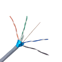 Câble réseau à vitesse rapide Kico 100m câble de communication FTP Cat6 blindé CCA intérieur