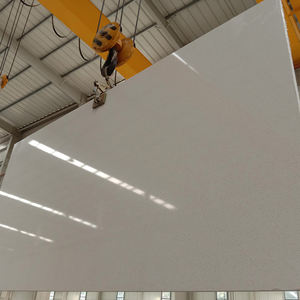 Comptoirs de salle de bain en quartz artificiel TMZ Stone ODM/OEM, design moderne beige 2005, résistants au feu et à l'eau, vente chaude - Product Image 1