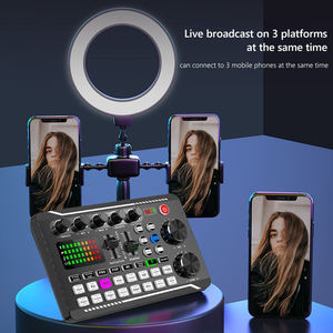 Table <span class=keywords><strong>de</strong></span> mixage audio professionnelle, carte son live, <span class=keywords><strong>changeur</strong></span> <span class=keywords><strong>de</strong></span> <span class=keywords><strong>voix</strong></span>, équipement <span class=keywords><strong>de</strong></span> production <span class=keywords><strong>de</strong></span> podcast pour le streaming/podcast/jeux - Product Image 3