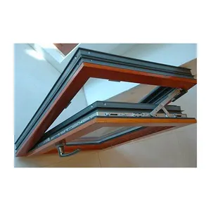 KDSBuilding Aluminum Clad Wood Casement Tilt And Turn Windows Sample Window
