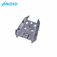 AKOSO 3K pur tout sec fibre de carbone moto corps accessoires queue siège couverture plaque queue plaque inférieure pour Aprilia RSV4 2021 +