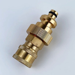 Adaptateur en laiton Greenland Yili 1/4, raccord rapide pour tuyau, pour connecteurs d'eau de jardin - Product Image 1