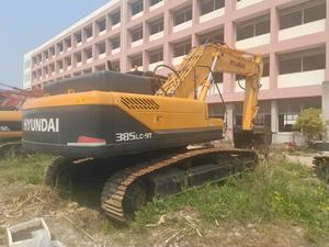 Excavatrice sur chenilles Hyundai 385 d'occasion de haute qualité en provenance de Corée Modèle HYUNDAI 385LC-9T de 38 tonnes à vendre - Product Image 6