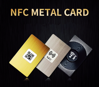 Tarjetas de Visita y Membresía NFC de Acero Inoxidable al por Mayor - Mini Etiquetas Resistentes al Agua con Tecnología NFC para Grabado