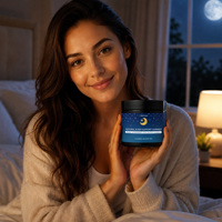 Complément Alimentaire Naturel OEM Marque Blanche Gommes Sommeil Magnésium L-Théanine Racine de Valériane Sans Mélatonine