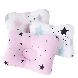 Ready To Ship Bedding Baby Kids Pillow Anti Roll Sleeping Baby Head Pillow For Newborn