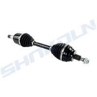 Arbre de transmission avant droit, arbre d'engrenage CV automatique pour système de transmission automobile A1663303300