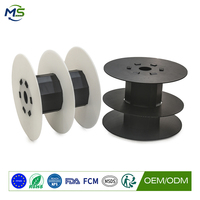 Bobine en plastique PP pour câble à fibres optiques, 5mm/6mm/8mm, résistante aux UV et anti-vieillissement, pour le stockage et l'enroulement de câbles de communication optique