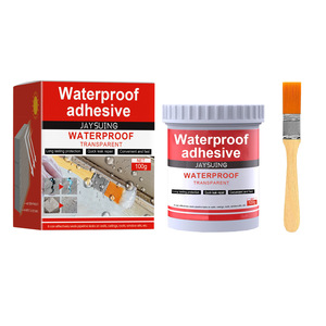 Jaysuing adesivo impermeabile, tetto bagno parete della cucina impermeabile libera fracassatura mattoni vernice a prova di perdite - Product Image 1
