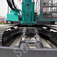 Plateforme de forage de puits SDLQ LQR-130 avec contrôle intelligent et rotation à 360° °   Rotation des équipes pour la construction municipale/portuaire/de puits d'eau