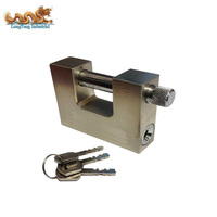 Boîte de sécurité pour serrure de porte de conteneur maritime, cadenas rectangulaire intelligent en acier inoxydable