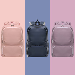 Women Laptop <b>Backpack</b> <b>Large</b> Capacity Lightweight Simple Girls <b>Backpack</b> for Junior & High School Students - Product Image 3