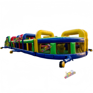 Parcours d'obstacles gonflable pour enfants, best-seller, personnalisé, commercial, en PVC, pour <span class=keywords><strong>location</strong></span> commerciale en extérieur - Product Image 3