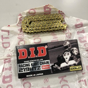 โซ่รถโกคาร์ท DID Racing Kart รุ่น Gold 219HTZ SDH 106LE 106 ผลิตจากเหล็ก ผลิตในญี่ปุ่น อะไหล่ใหม่ - Product Image 2