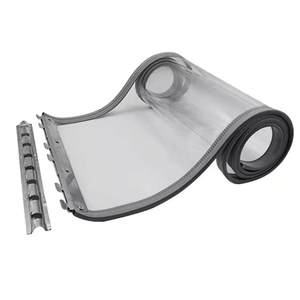 Tenda a Strisce Magnetiche in PVC Industriale, Barriera Antivento per Magazzini, Tenda Isolante - Product Image 6