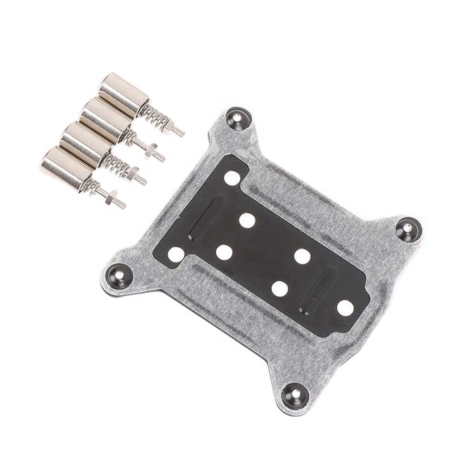 CPU Cooler Metal Motherboard Back Plate Bracket for Intel 1150 1151 1155 Install the Fastening