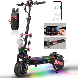 Trottinette électrique en aluminium 60V38AH à double moteur pour adulte, avec frein à disque hydraulique, étanche, déverrouillage NFC - STOCK UE/USA - Product Image 1