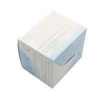 Petite boîte pliante en carton blanc, boîtes d'emballage personnalisées à vendre