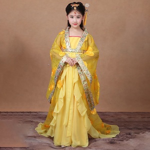 Nuovo Costume Tradizionale Cinese Antico per Bambini, Abito Hanfu per Danza Popolare e <span class=keywords><strong>Opera</strong></span>, Vestito da Principessa per Cosplay - Product Image 2