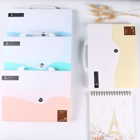 Carpeta de Archivos de Plástico Resistente con Etiqueta de Papel, Carpeta de Archivos de Calidad Premium, Carpeta de Documentos de Plástico de Color