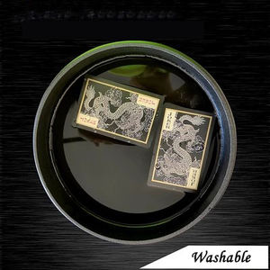 Carte de poker créative en PVC transparent Carte à jouer Dragon Element - Product Image 5