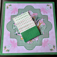 Jeu de tuiles de mahjong américain vert en acrylique, moderne, pliable, écologique, portable, 160 pièces, design de luxe, pour 4 joueurs, à domicile
