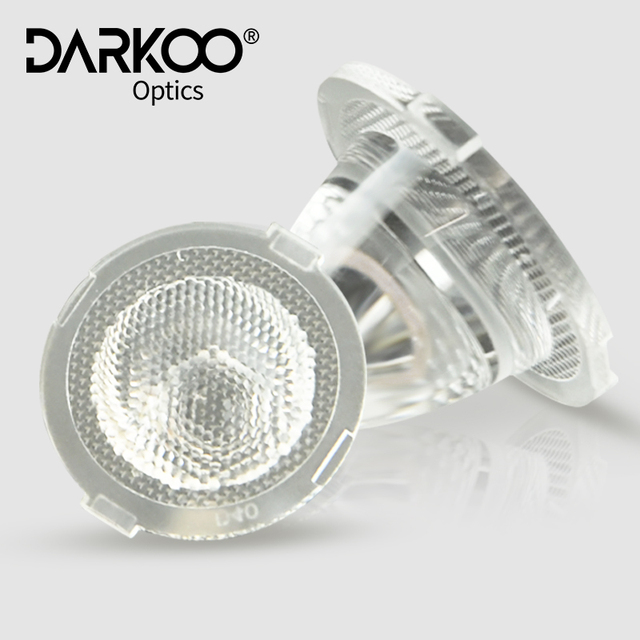 22MM 8 12 24 Degree Narrow Beam 3535 LED Lens Optical PMMA Single LED Lens for Medical Operation Theatre Lights Lenses