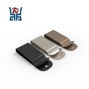 Pièces d'emboutissage métalliques personnalisées OEM de haute qualité, clips à ressort en acier inoxydable, clips de ceinture, clips <span class=keywords><strong>Hoster</strong></span> - Product Image 1