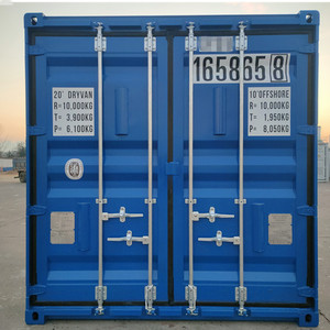 DNv 2.7-1 tiêu chuẩn 10ft offshore container mở Top khô hàng hóa container làm bằng thép corten chứng nhận CSC và BV giấy chứng nhận - Product Image 2