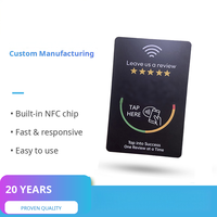 Tarjeta NFC Personalizada, Tarjeta Inteligente NTAG213 Programable, PVC Acrílico, Soporte de Epoxi, Tarjeta de Visita Flexible, Regalo al por Mayor