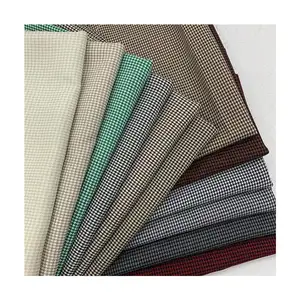 Bán Số Lượng Lớn Sợi Cotton Nhuộm Màu Đen Và Trắng Houndstooth Bộ Đồ Mặc Thường Ngày Vải Hakama