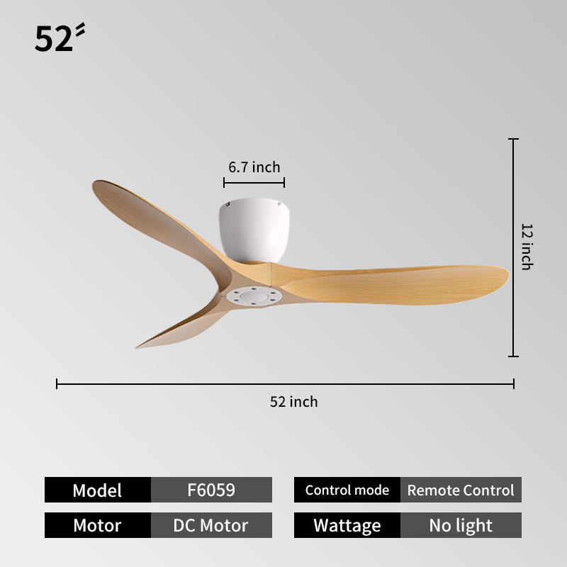 52INCH-White + Original Wood