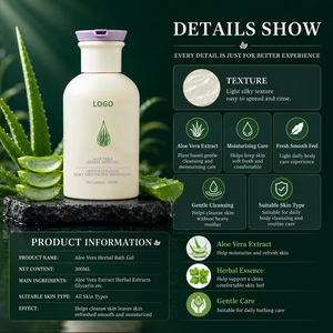 <span class=keywords><strong>Gel</strong></span> de Ducha Corporal al por Mayor con <span class=keywords><strong>Aloe</strong></span> <span class=keywords><strong>Vera</strong></span>, Aclarante, Limpiador, Hidratante, Nutritivo, Humectante, Blanqueador de Piel para Adultos - Product Image 2