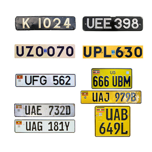 <span class=keywords><strong>Plaque</strong></span> d'immatriculation vierge personnalisée par sublimation, fabrication directe d'usine, <span class=keywords><strong>plaque</strong></span> d'immatriculation tunisienne - Product Image 2