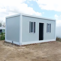 Maisons modulaires préfabriquées de luxe modernes en conteneurs plats de 10, 20 et 40 pieds – Kits de maisons miniatures préfabriquées à prix compétitifs