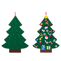 Ensemble d'ornements de Noël en feutre faits à la main, prix d'usine, 60x90cm, base suspendue, pendentifs pour sapin de Noël, pour cadeau de fête