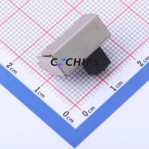 SK-22F02-G060 Slide Switch Through hole Component (THT) Switch Double Pole Double Throw Rectangle Pin Header PC Pin 17mm - Product Image 2