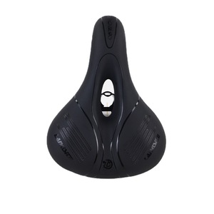 Langwee Selle de vélo de montagne creuse confortable en silicone souple, équipement de cyclisme unisexe pour adultes, toutes saisons - Product Image 3