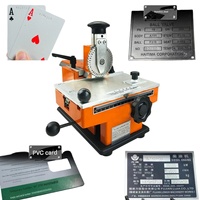 Machine de gravure manuelle pour plaques métalliques, étiquettes de voiture, numéros et lettres