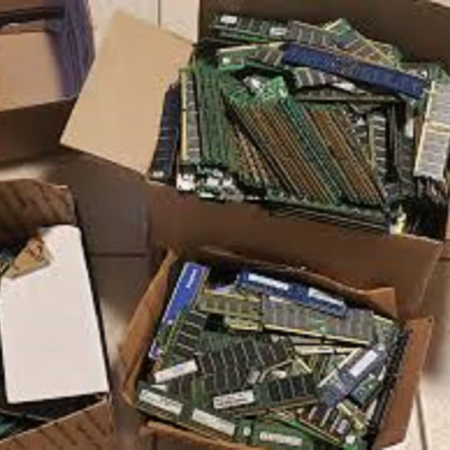 Wholesale Cheap Server Ram Memory Scrap Gold Pin Trimmed Fingers Computer RAM Gold Fingers