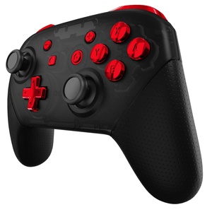 EXtremeRate pour manette Nintendo Switch Pro - Kit de boutons de remplacement (ABXY, D-pad, L/R, déclencheurs ZL/ZR et bouton de tir) - Product Image 4